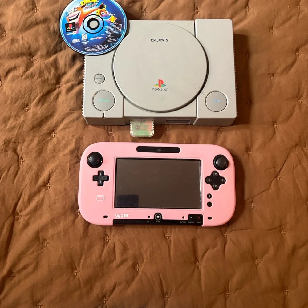 Vintage Sony PlayStation Wii U bundle